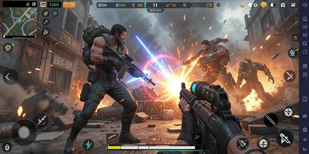 Gameplay menegangkan dengan grafis menawan di 116X.