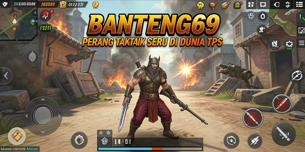 Tangkapan layar BANTENG69 menampilkan aksi seru dalam pertempuran TPS.