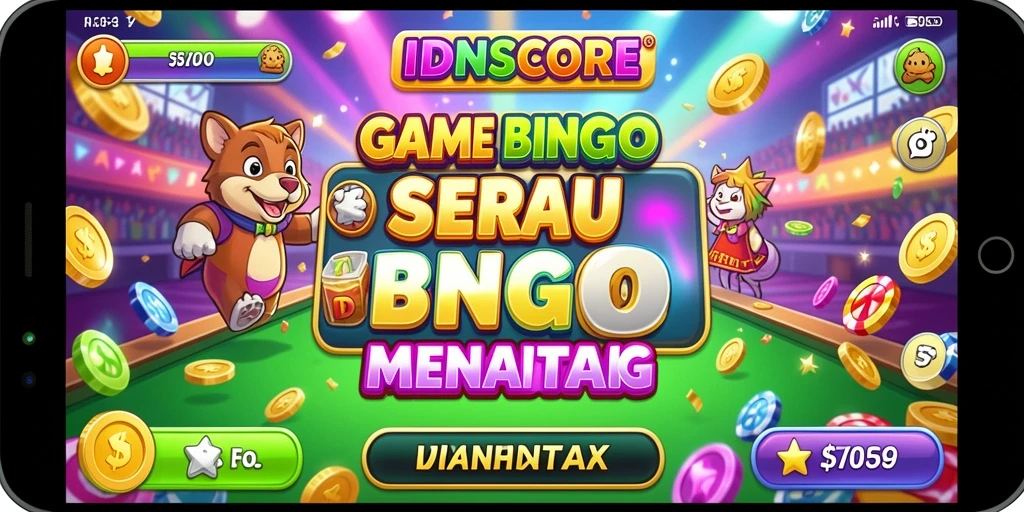 Tampilan gameplay seru dan penuh warna dari IDNSCORE.