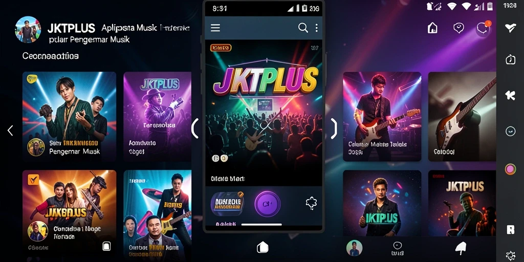 Tampilan gameplay JKTPLUS yang interaktif dan penuh warna.