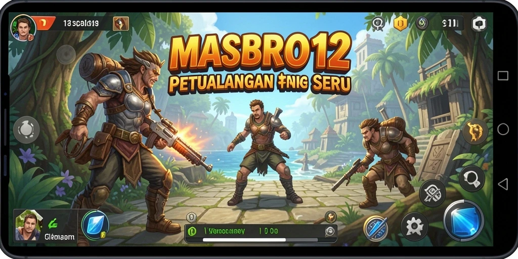 Screenshot gameplay menunjukkan petualangan mendebarkan di dunia yang penuh tantangan.