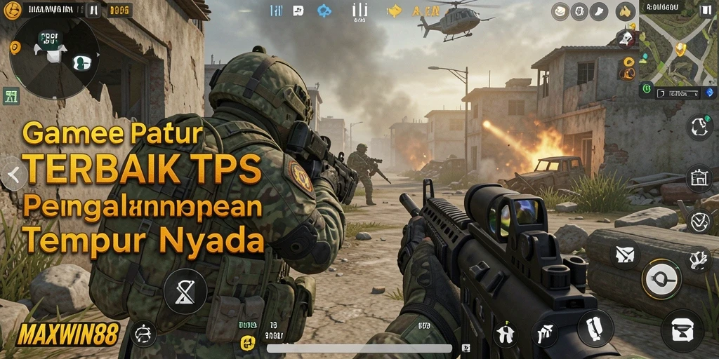 Gameplay MAXWIN88 yang intens dan mendebarkan saat bertempur.
