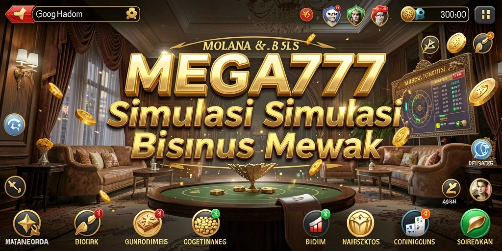 Tangkapan layar MEGA777 menunjukkan aksi seru dari gameplay Tycoon.