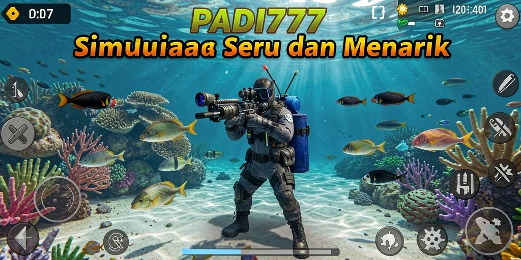Tampilan gameplay PADI777 yang menarik dan interaktif.