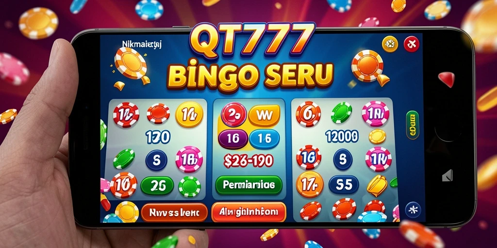 Tampilan gameplay seru dan interaktif dari QT777 Bingo.
