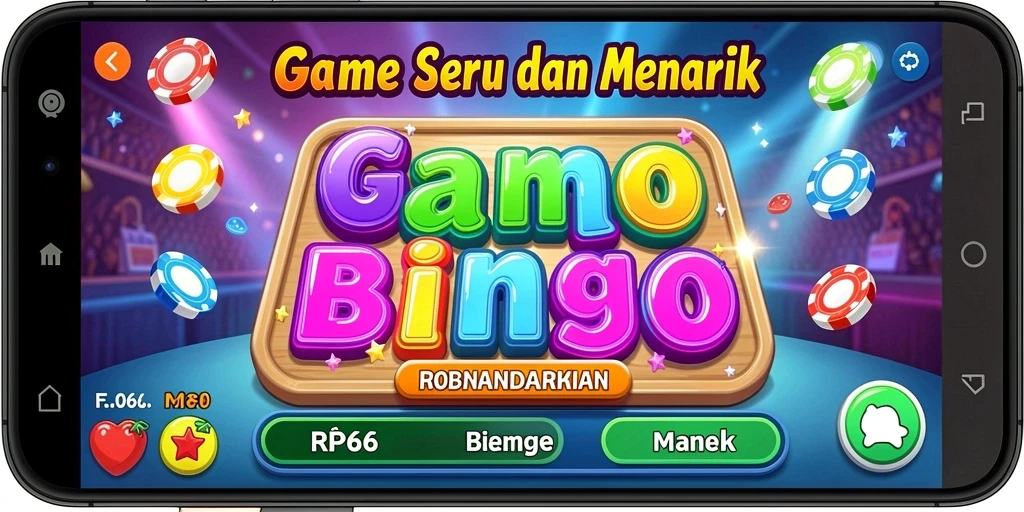 Tampilan gameplay RP66 yang seru dan interaktif dalam permainan Bingo.