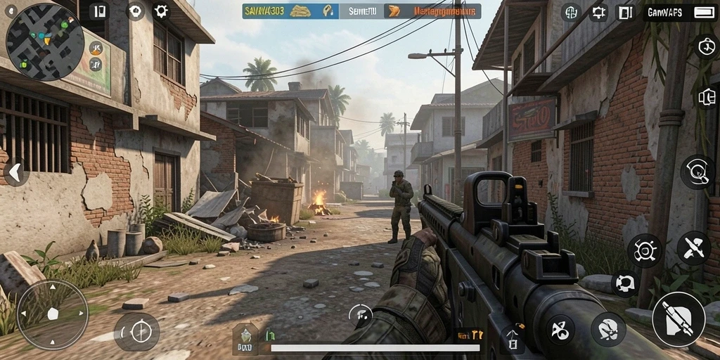 Tampilan gameplay menegangkan di SAVAYA303 dengan aksi penuh adrenalin.
