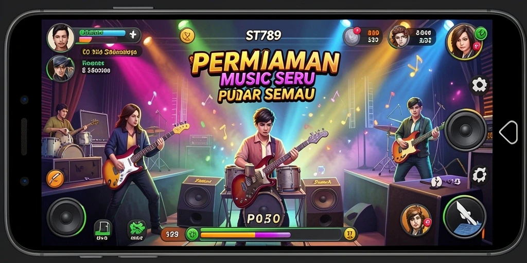 Tampilan menarik dari gameplay ST789 yang menghibur.