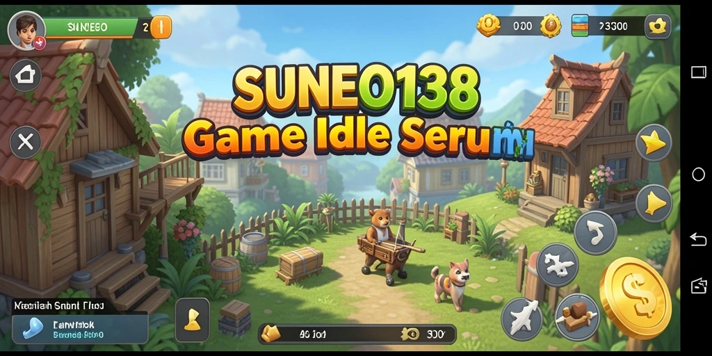 Tampilan gameplay SUNEO138 yang menarik dan penuh warna.